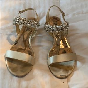 Badgley Mischka bridal shoes